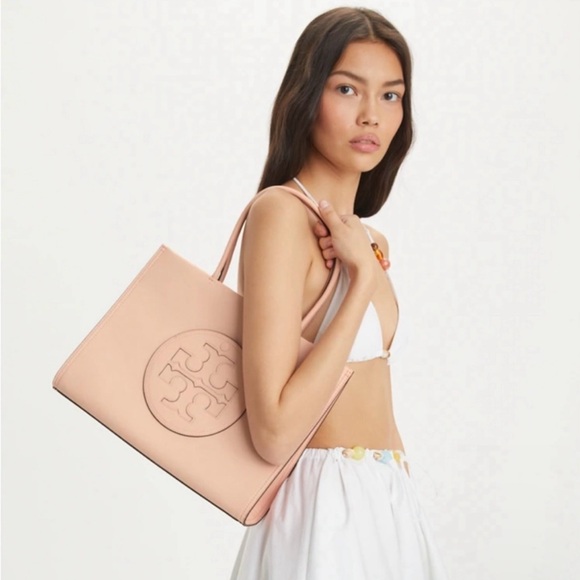 Tory Burch Pink Tote Bag with Iconic Design - Picture 5 of 5